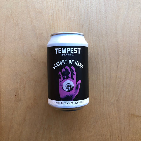 Tempest - Sleight of Hand AF Milk Stout 0.5% (330ml)