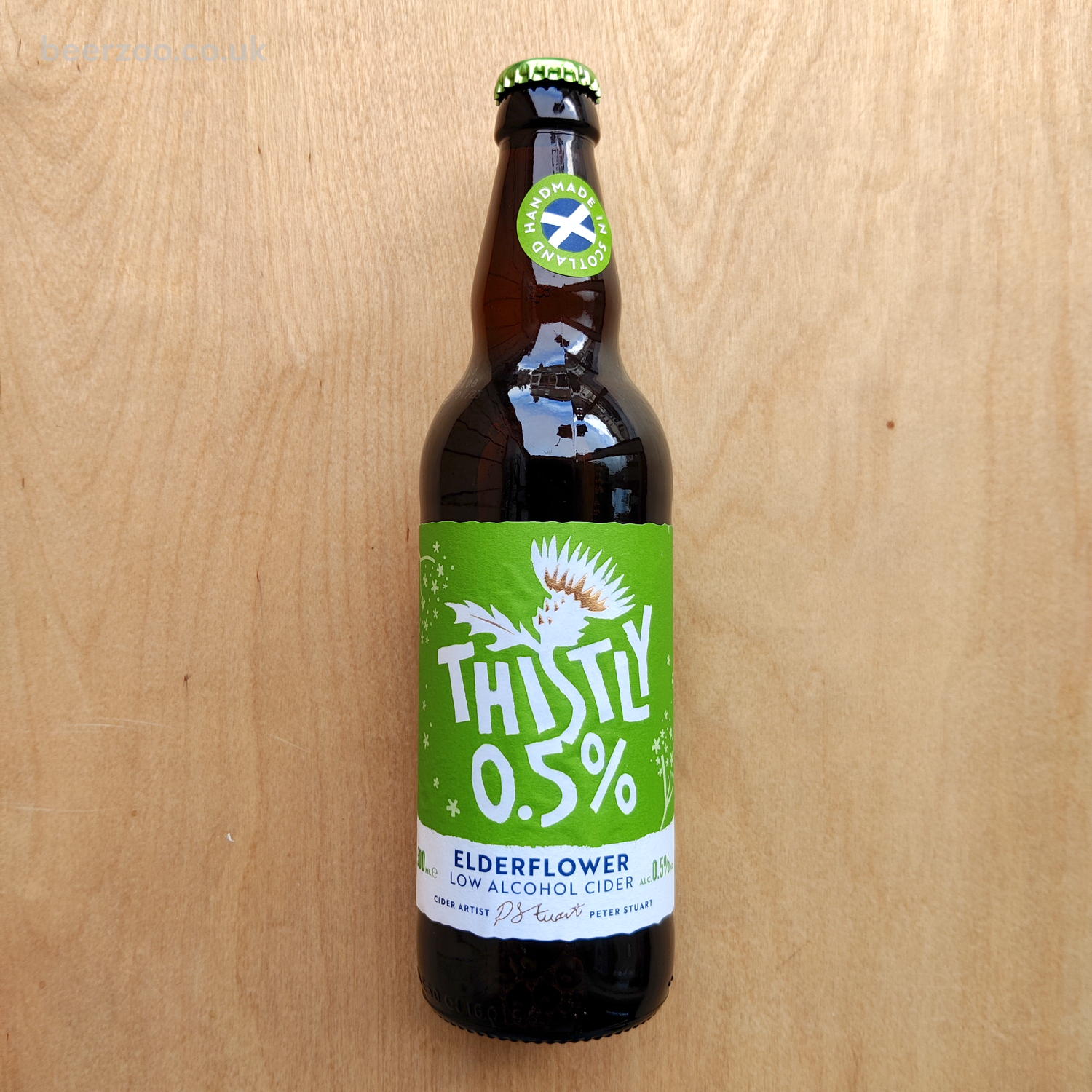 Thistly Cross - Low Alcohol Elderflower Cider 0.5% (500ml)