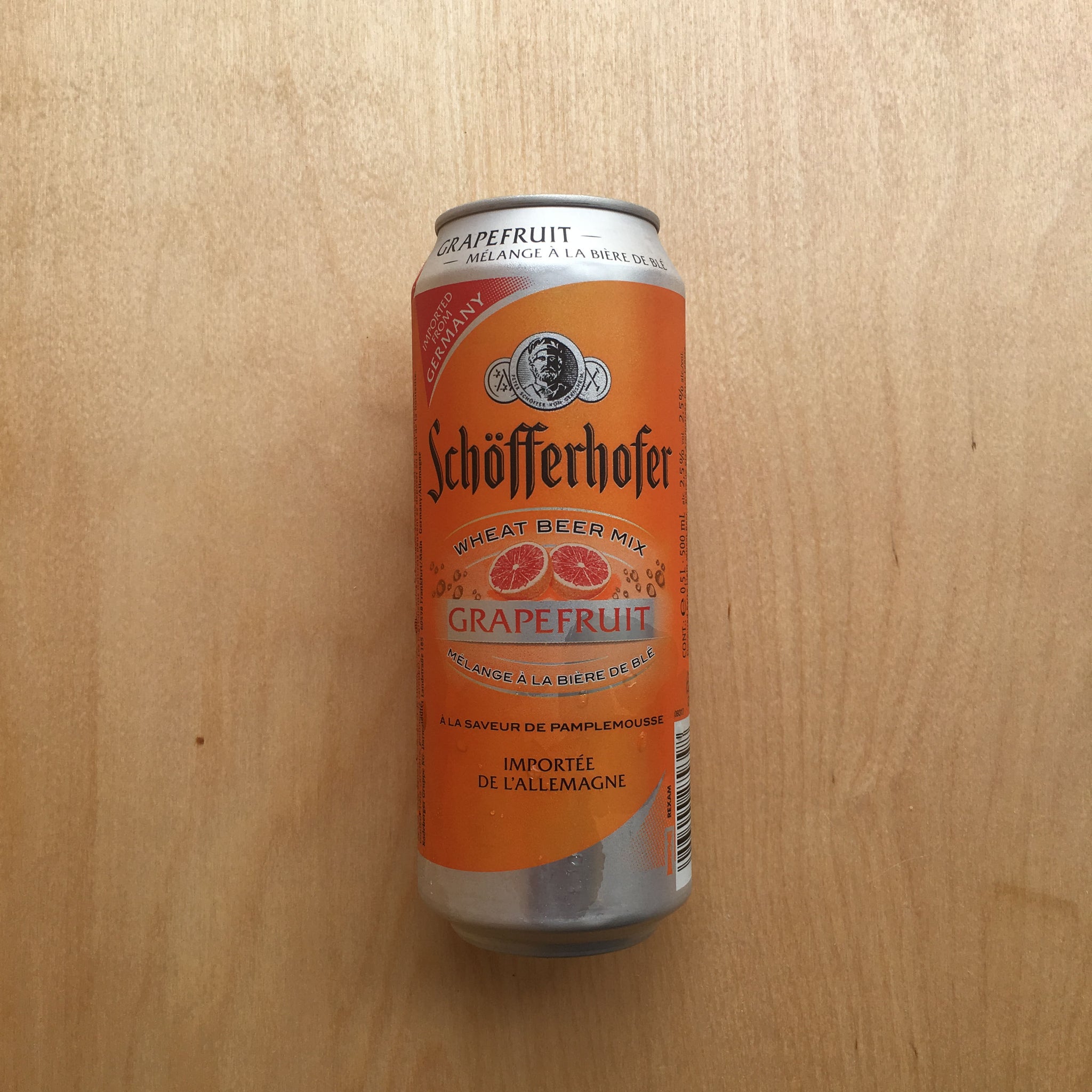 Schofferhofer - Grapefruit 2.5% (500ml)