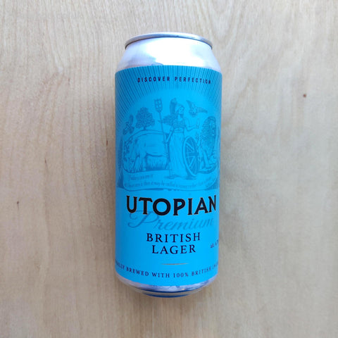Utopian - Premium British Lager 4.7% (440ml)