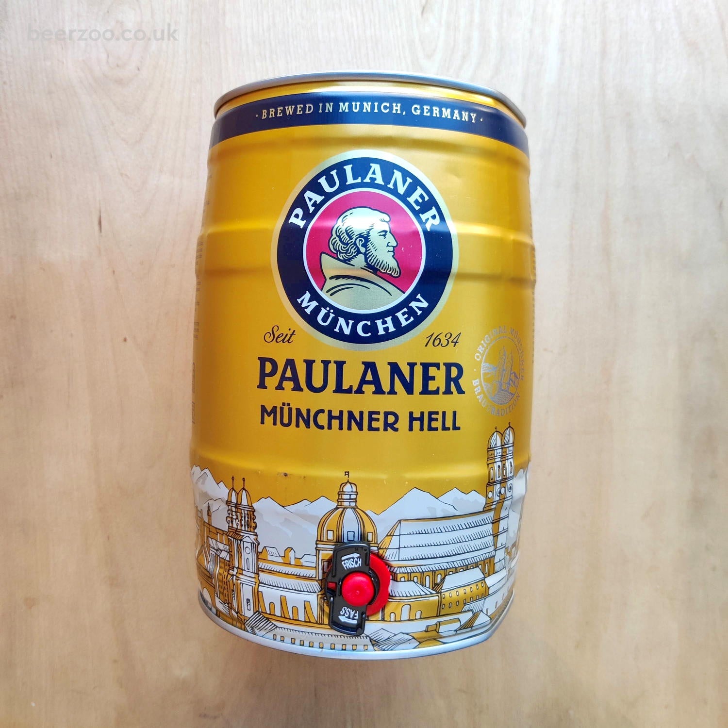 Paulaner - Munich Hell Mini Keg (Shipping Paid) 4.8% (5L)